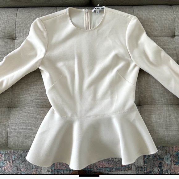 Elizabeth and James Tops - Elizabeth and James Ivory Blouse